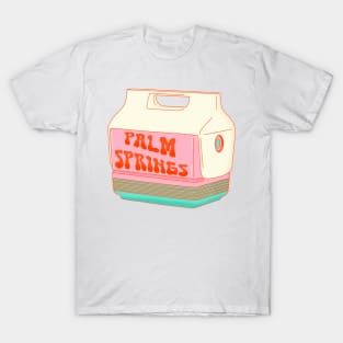 Palm Springs California Retro Cooler T-Shirt